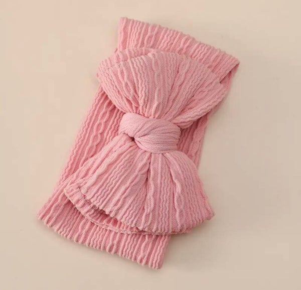 Harper headband baby pink