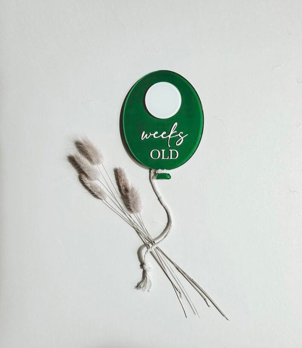 Number wipeable balloon