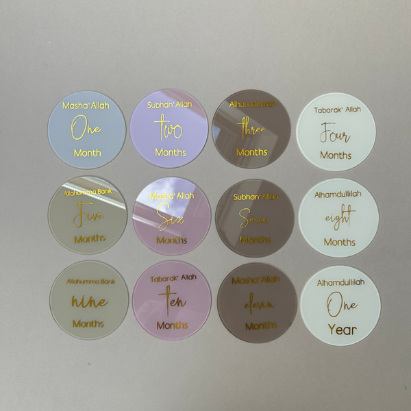 Islamic dusky disk set