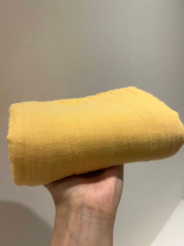 Marigold plain muslin