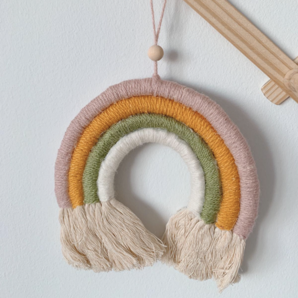 Kribz creation pink and sage rainbow