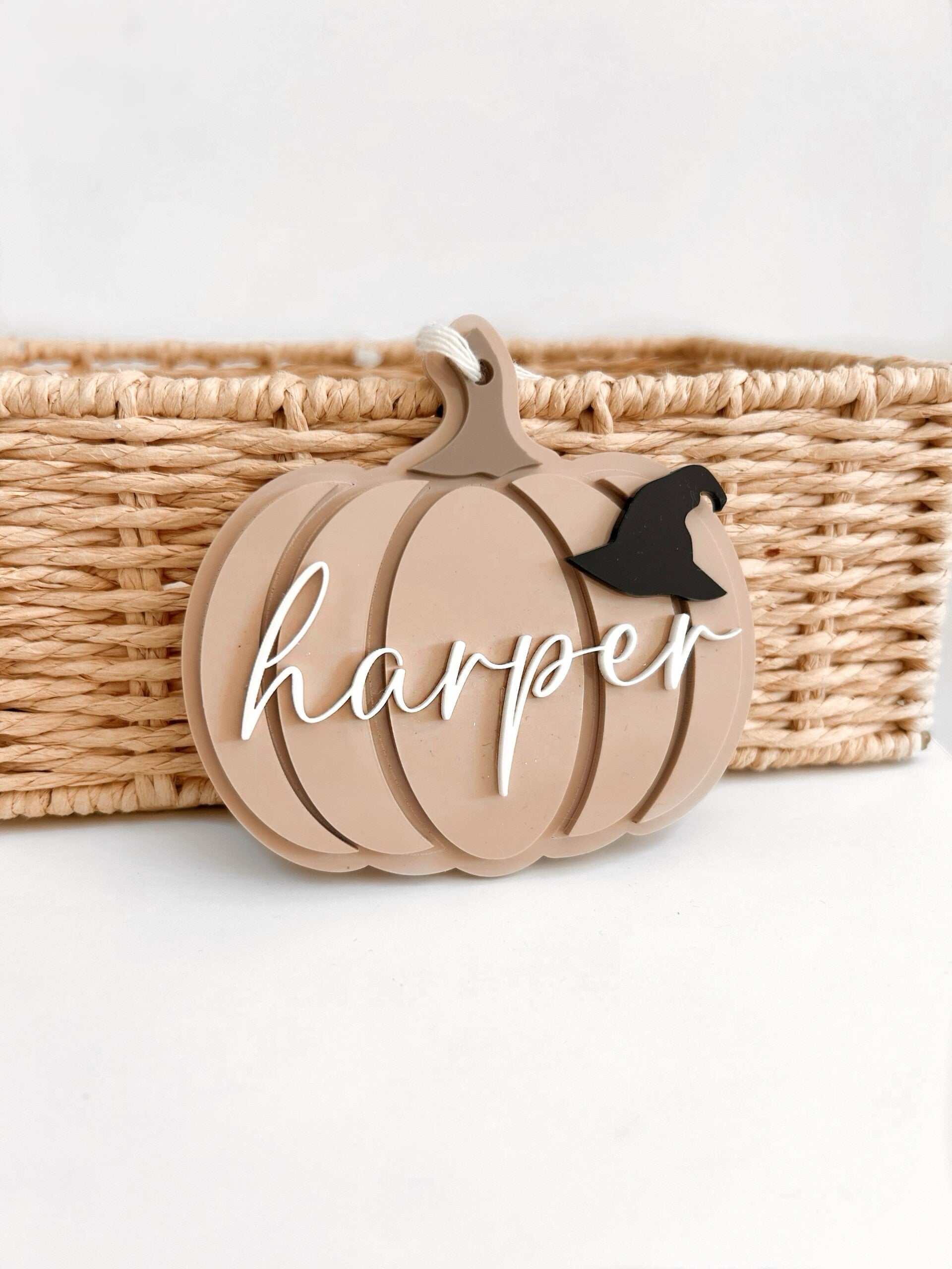 Layered name pumpkins