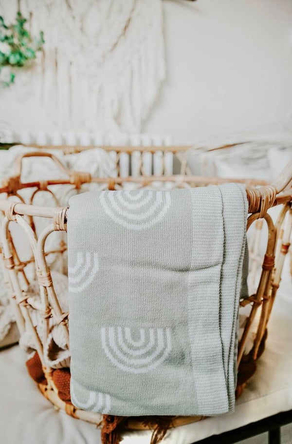 Sage rainbow blanket (Copy)
