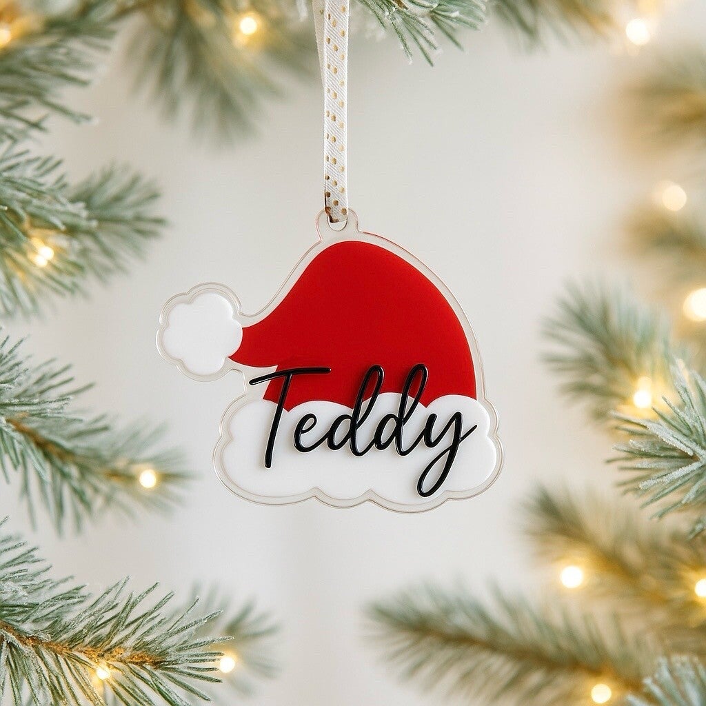 Christmas Santa Hat Ornament