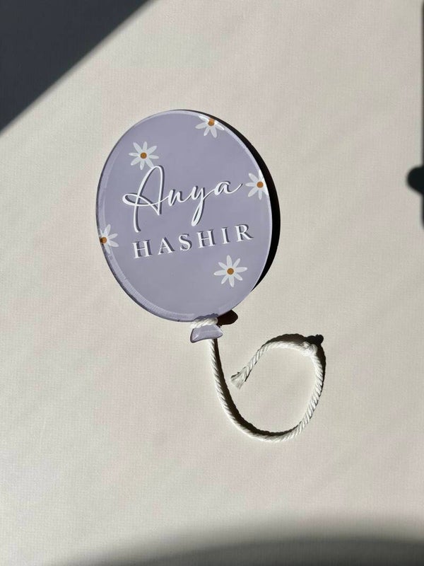 Coloured daisy balloon