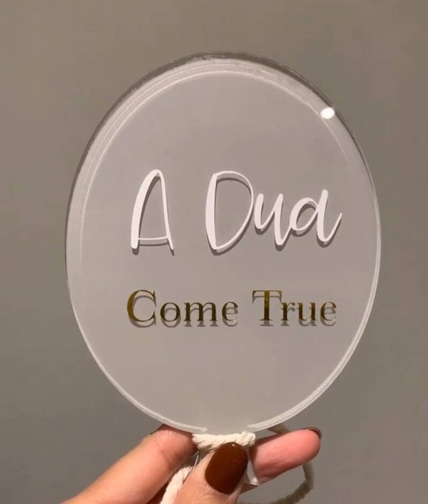 A dua come true