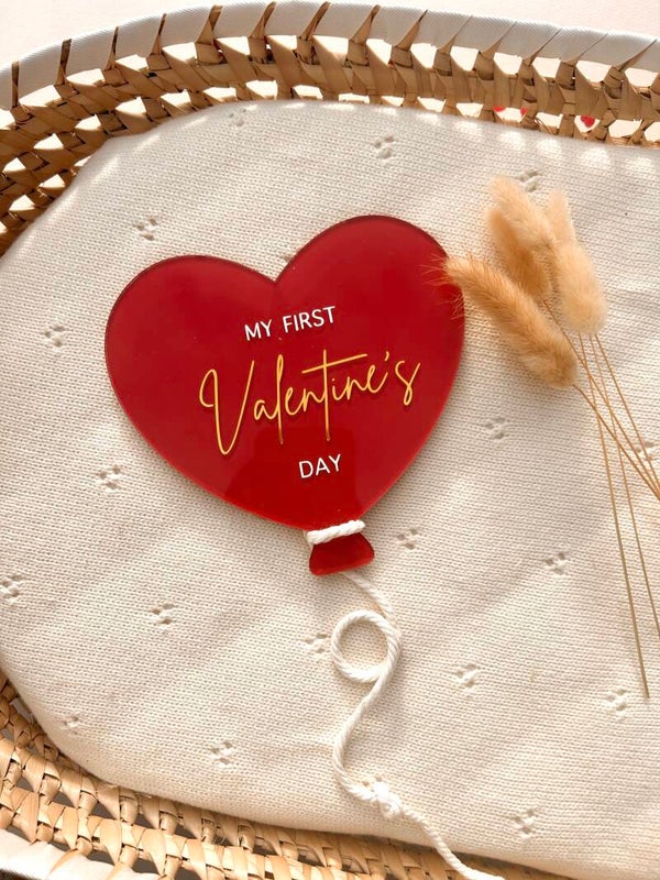 Valentines heart balloon