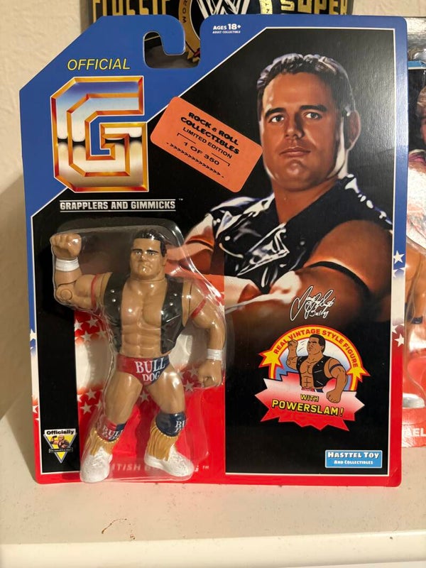 British Bulldog 1/300 Grapplers And Gimmicks Figure