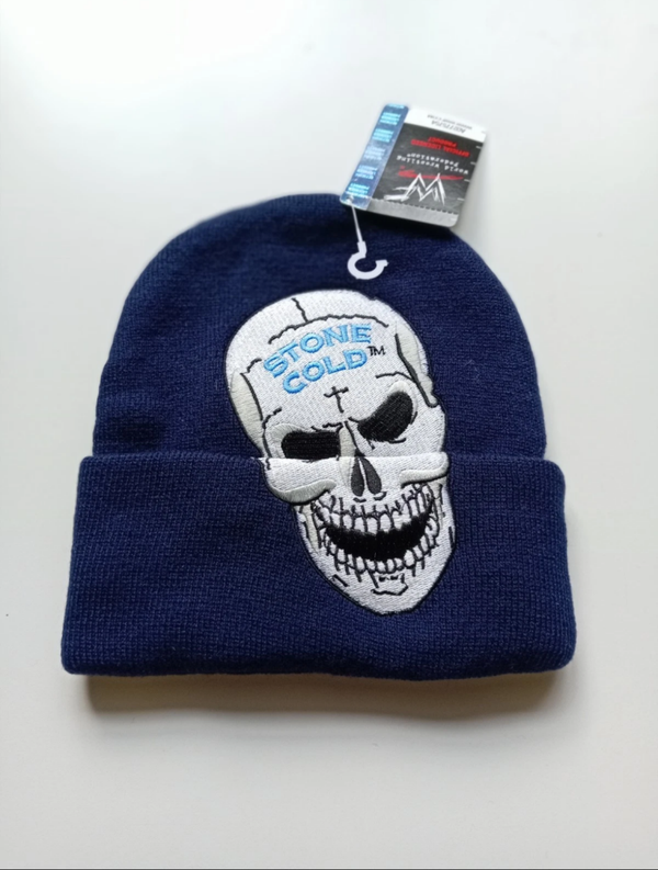 Stone Cold Skull Beanie Hat