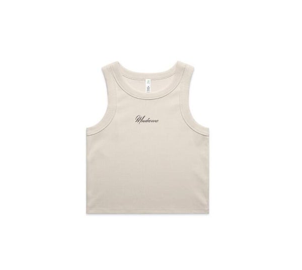 Montévora Wo’s Organic Rib Crop Tank