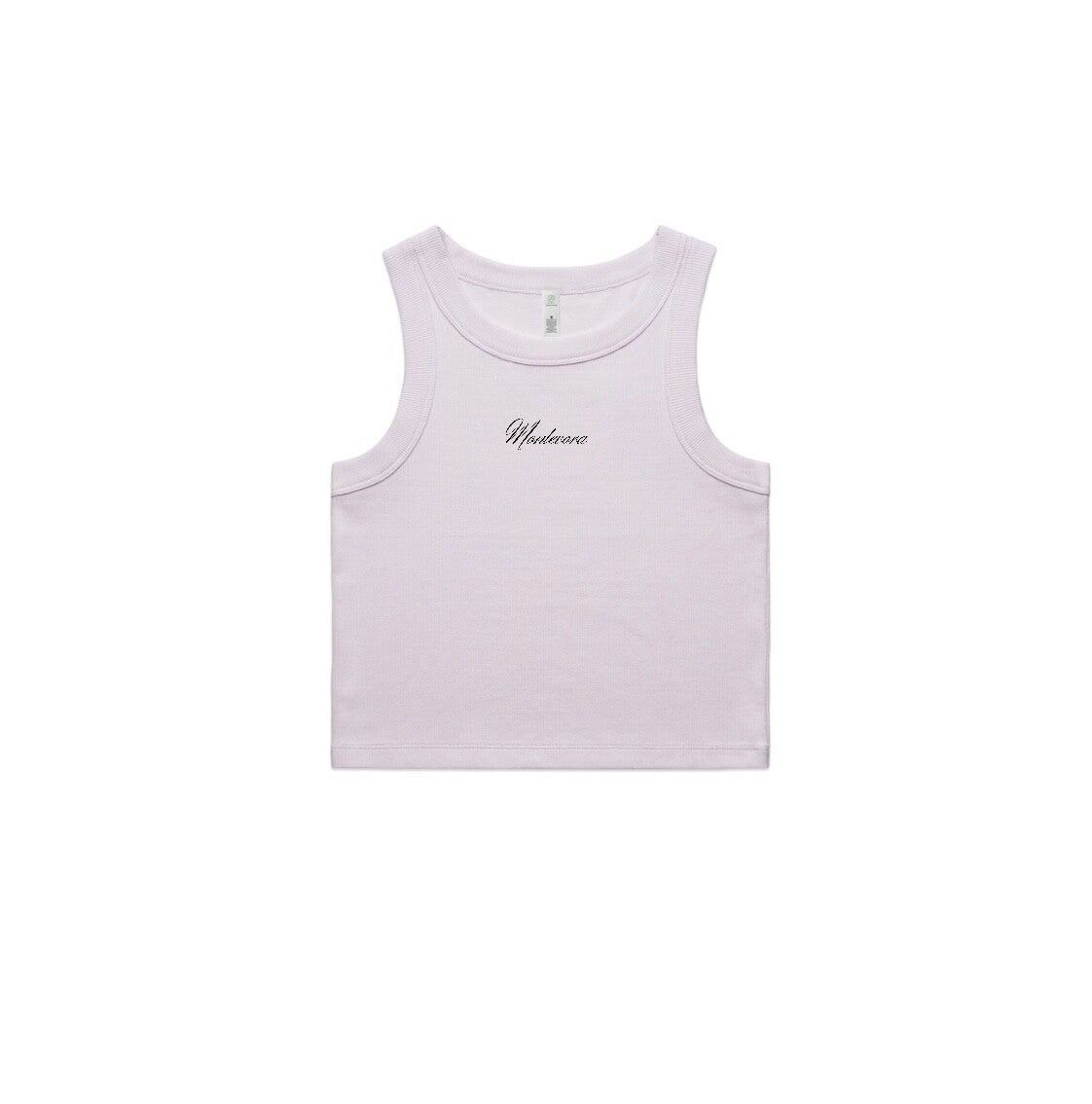 Montévora Wo’s Organic Rib Crop Tank