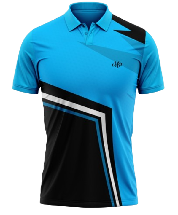 Collar Blue/Black Jersey