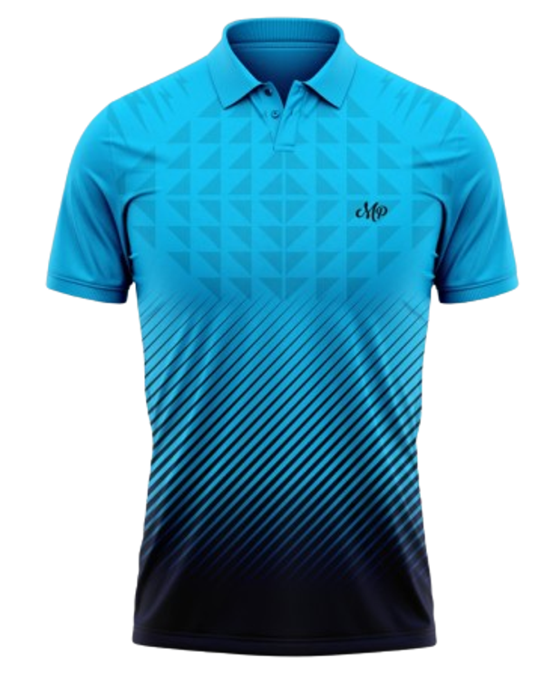 Collar Blue/Black Jersey