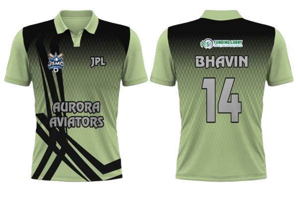 Green Cricket Jersey