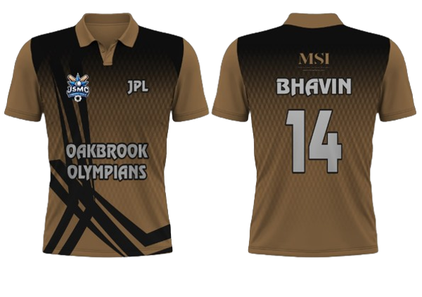 Brown Cricket Jersey