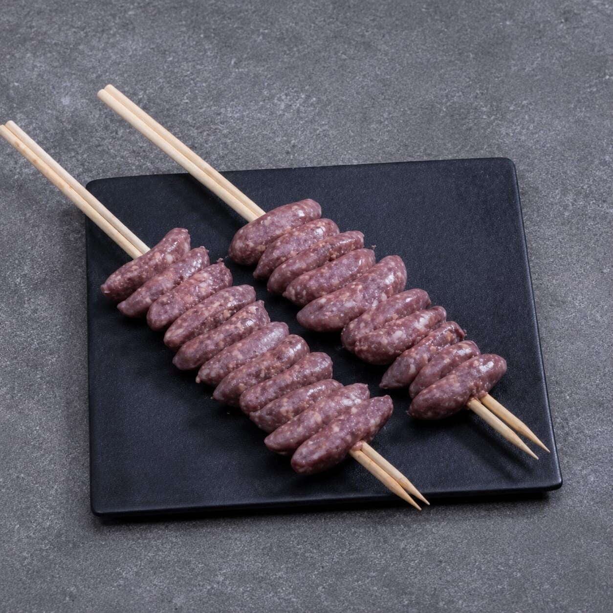 Lamb Makanek on Skewers
