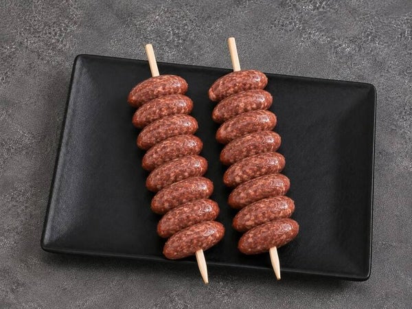 Beef Sojouk Sausage on Skewers