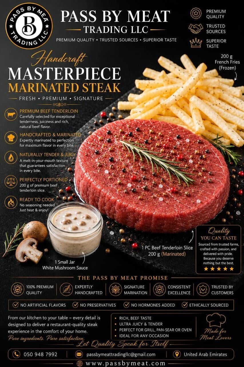 Beef Tenderloin Brazil Signature in Aromatic Spices