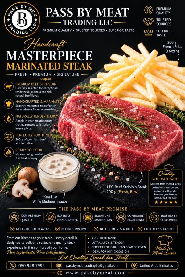 Beef Striploin Brazil Signature in Aromatic Spices
