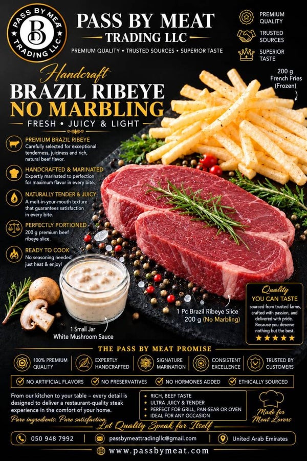 Beef Ribeye Brazil Signature in Aromatic Spices