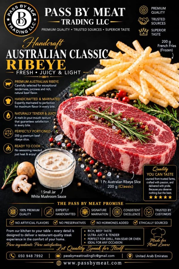 Beef Ribeye Australia Signature in Aromatic Spices
