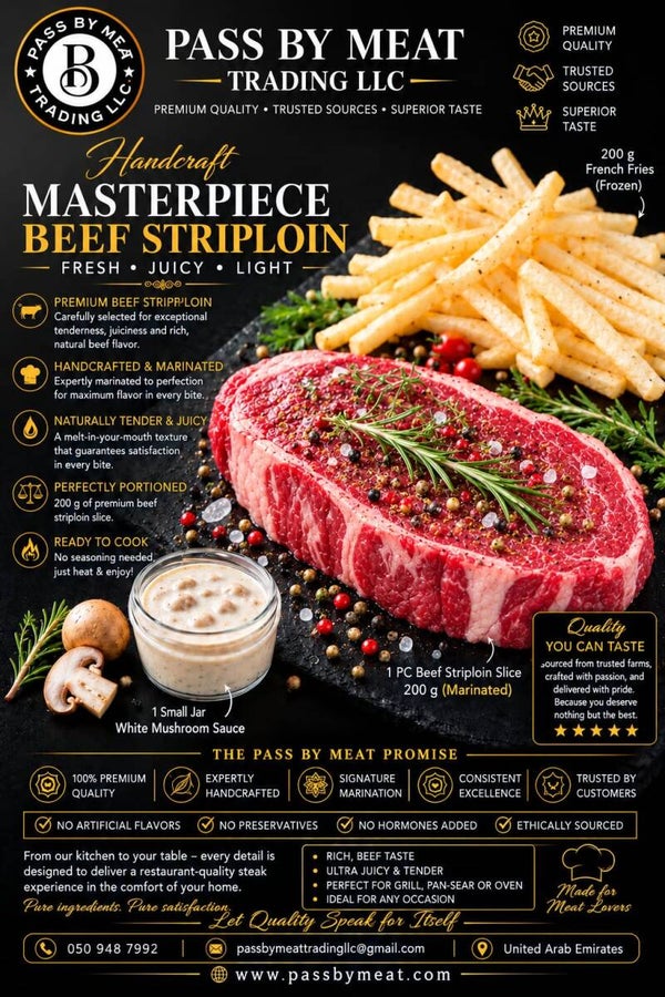 Beef Striploin Australian Signature in Aromatic Spices
