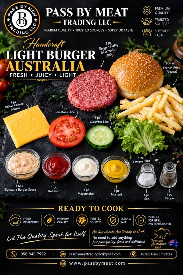 Prestige Australian Beef Burger