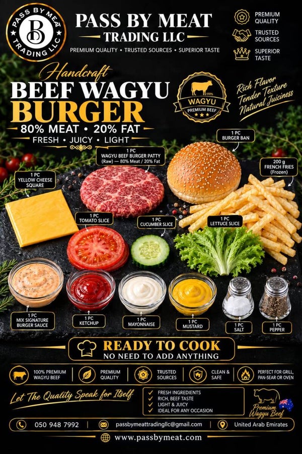 Prestige Australian Wagyu Beef Burger