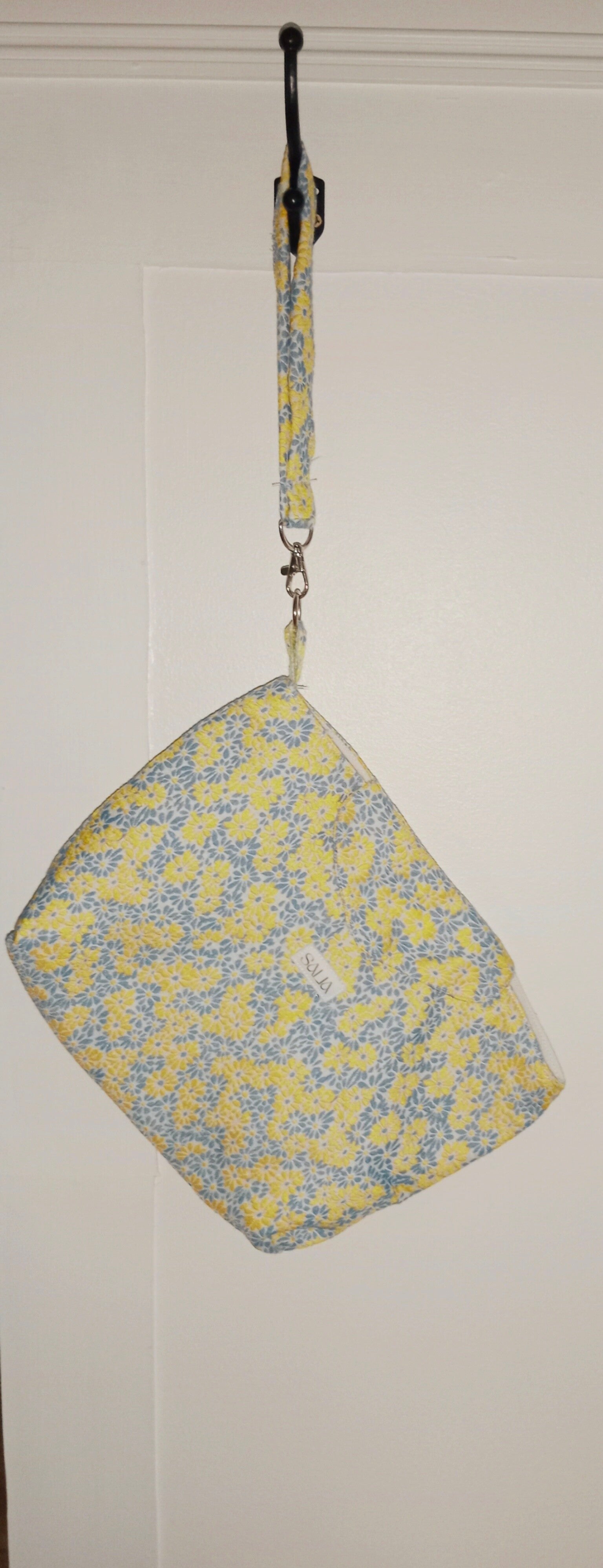 Sacoche motif floral