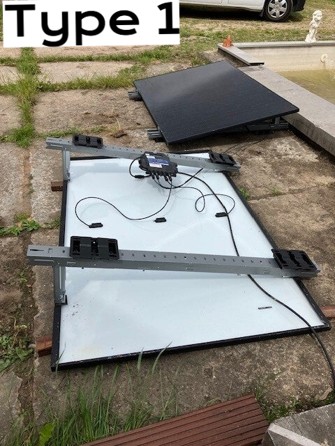 beugels voor plat dak portrait