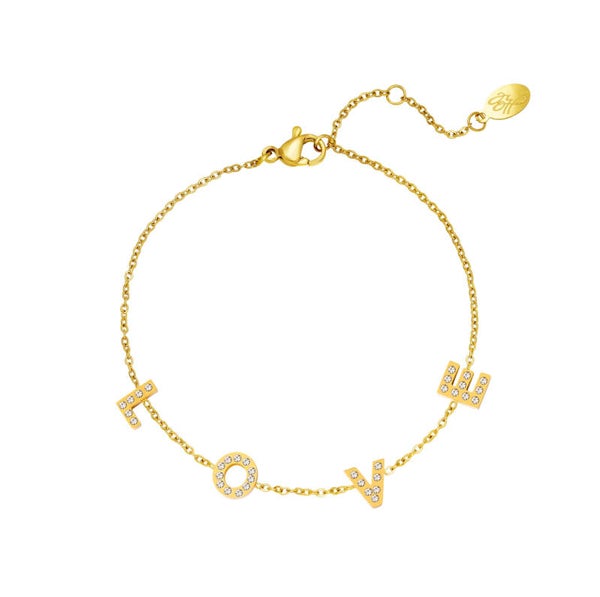 LOVE, armbandje