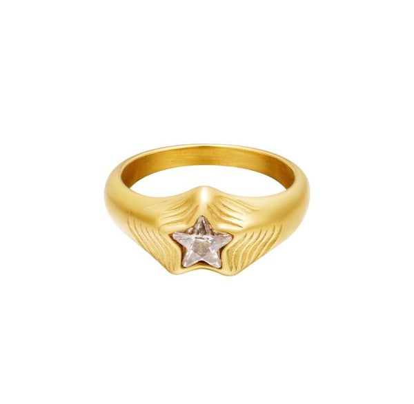 WHITE STAR, ring