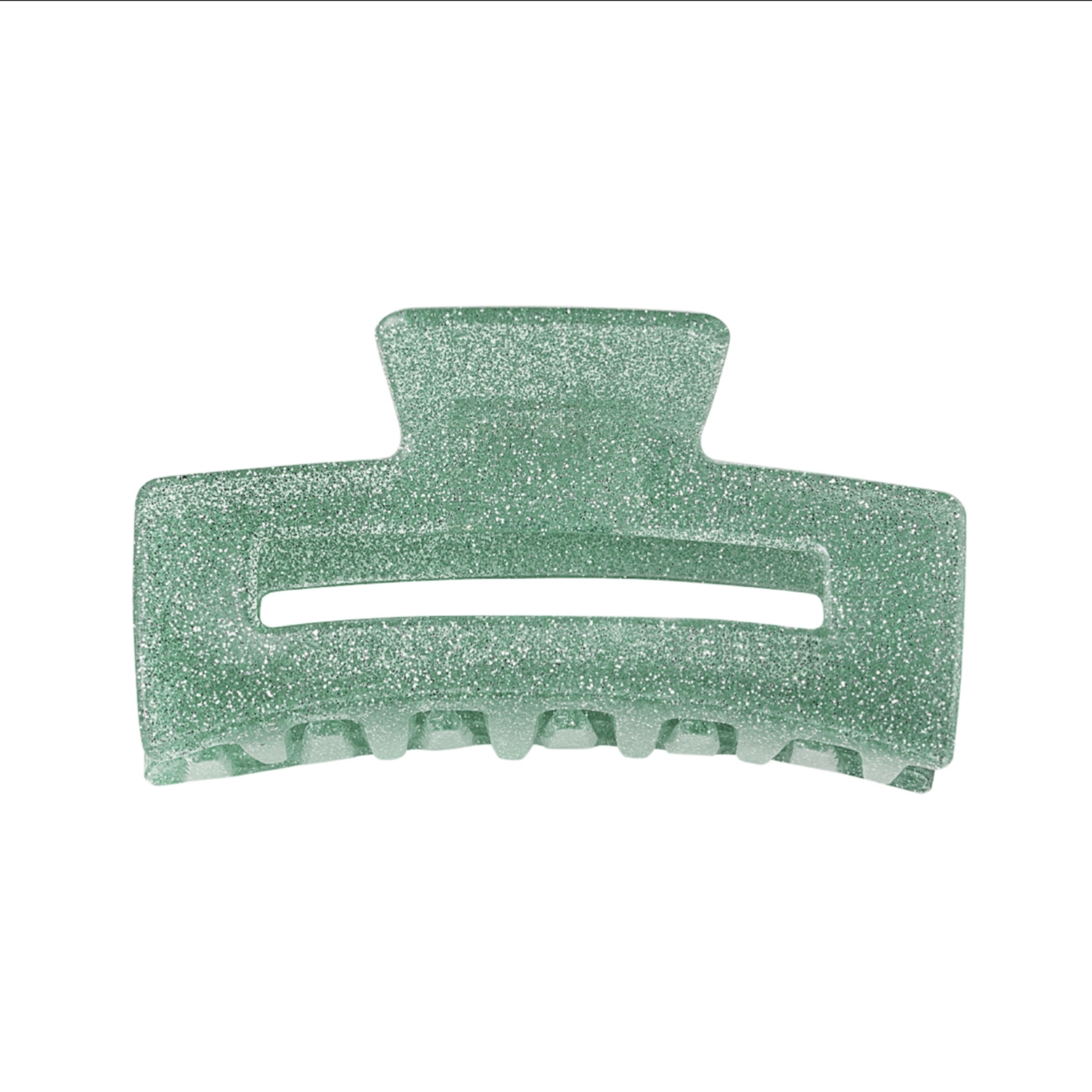 GREEN GLITTER, haarclip