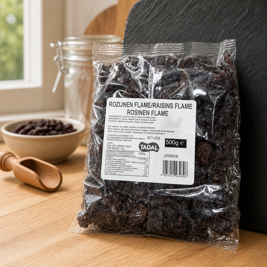 Raisins Flame
