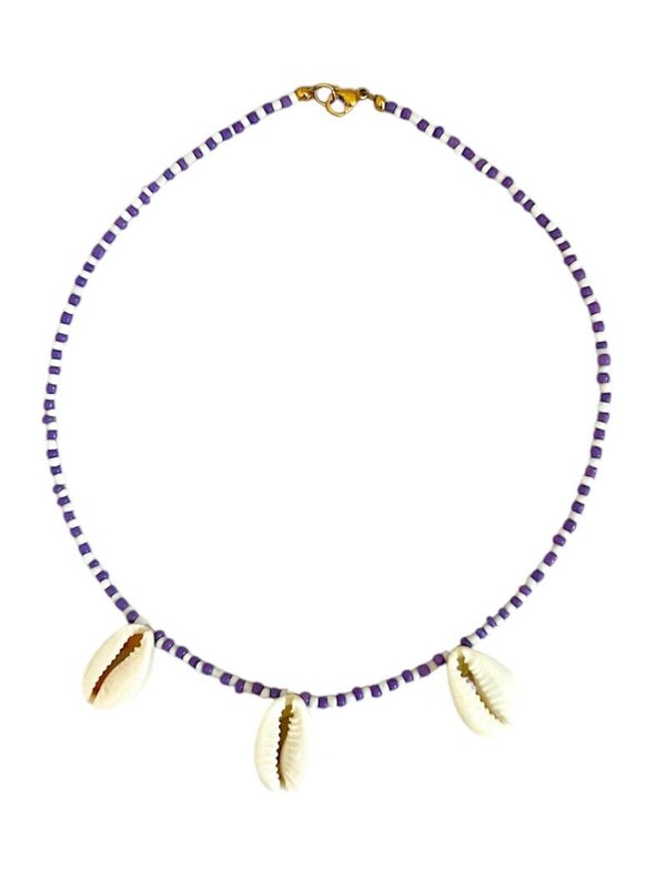 ketting met schelpen