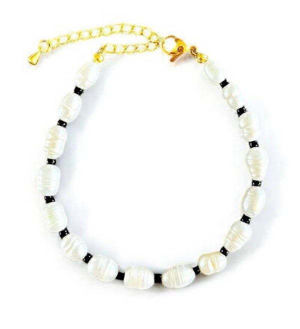 zoetwaterparel zwart