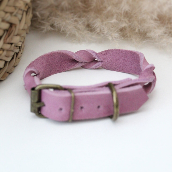 Verstelbare Halsband | Hoogwaardig Vetleer | Mixed