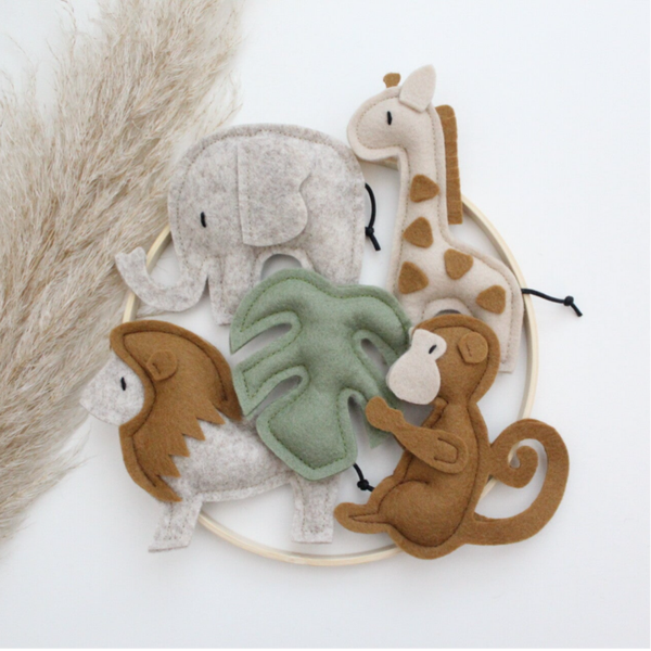 Babymobiel | Jungle | Brown
