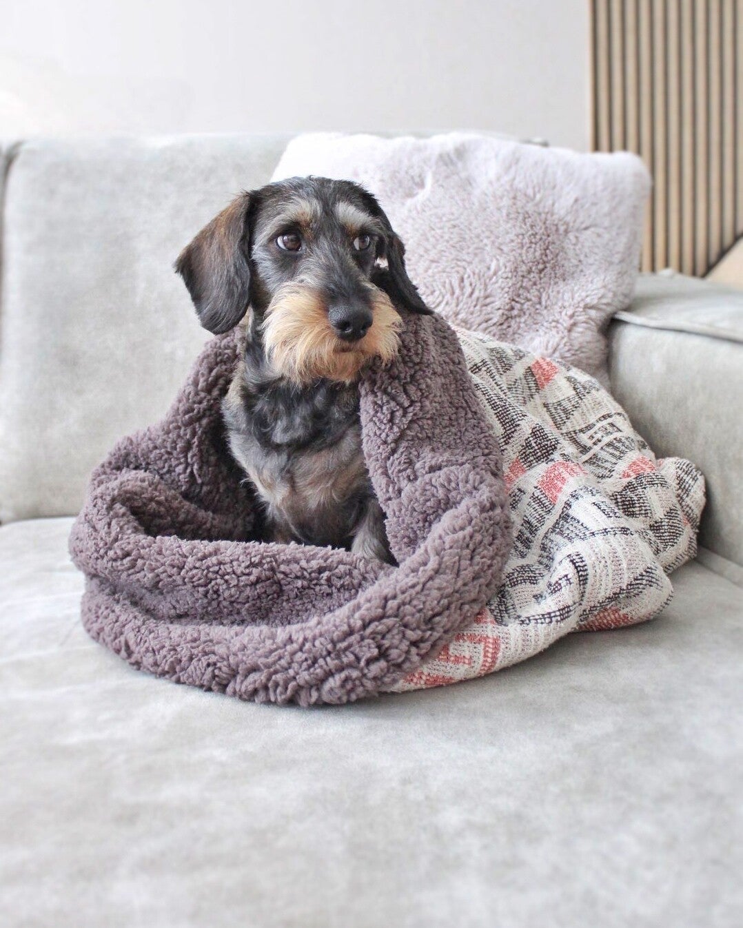 Slaapzak | Print/roze/beige