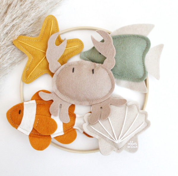 Muziekmobiel | Sea life