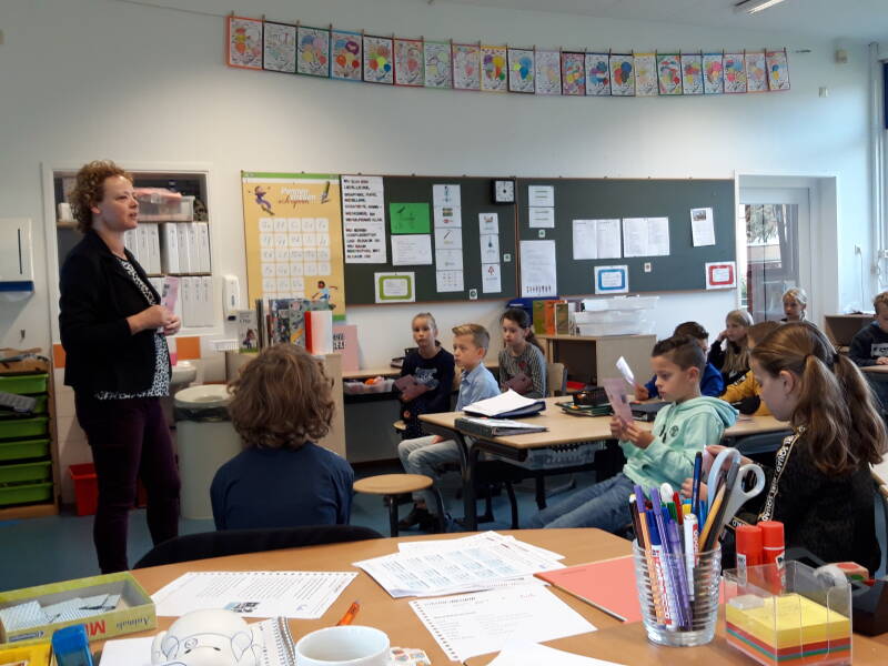 presentatie therapeut op school mierlo-hout