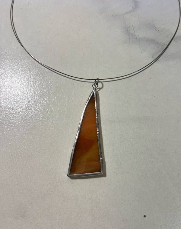 Glas-in-lood ketting