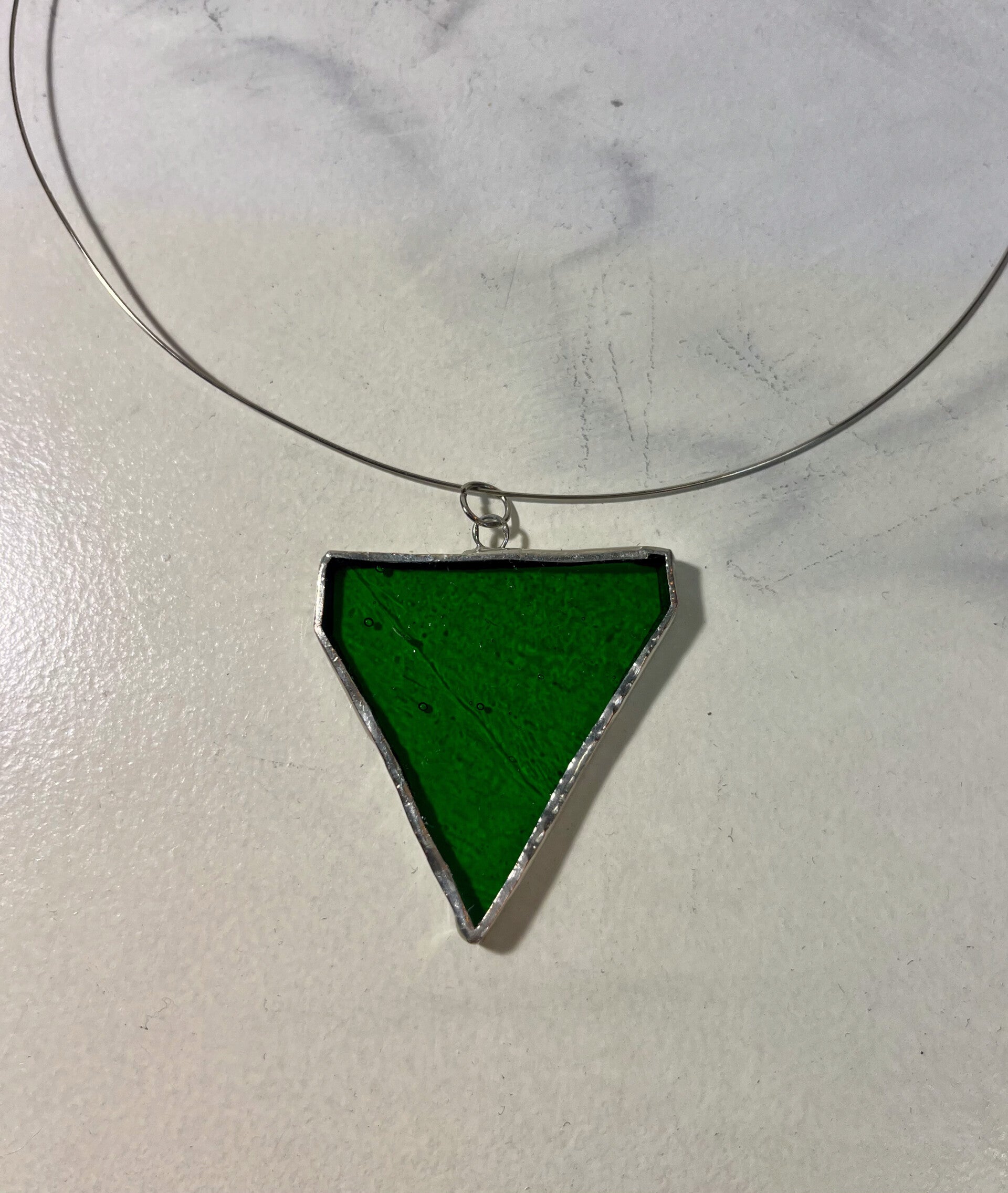 Glas-in-lood ketting