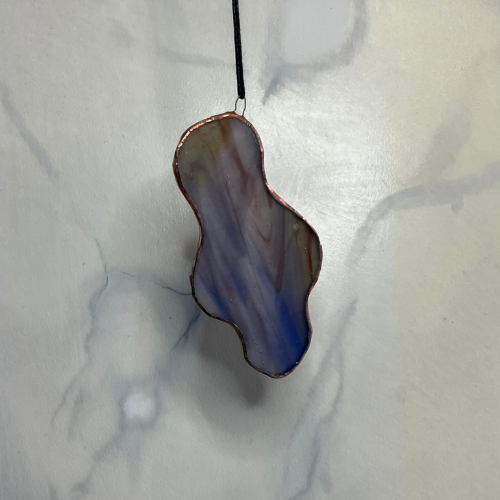 Blob glas-in-loodraam