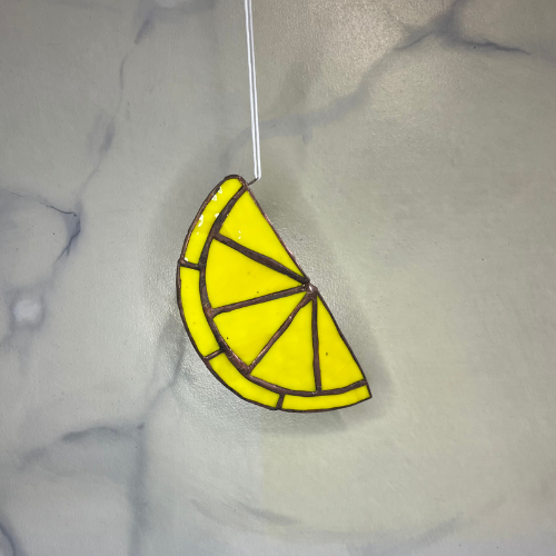 Citroen glas-in-loodraam