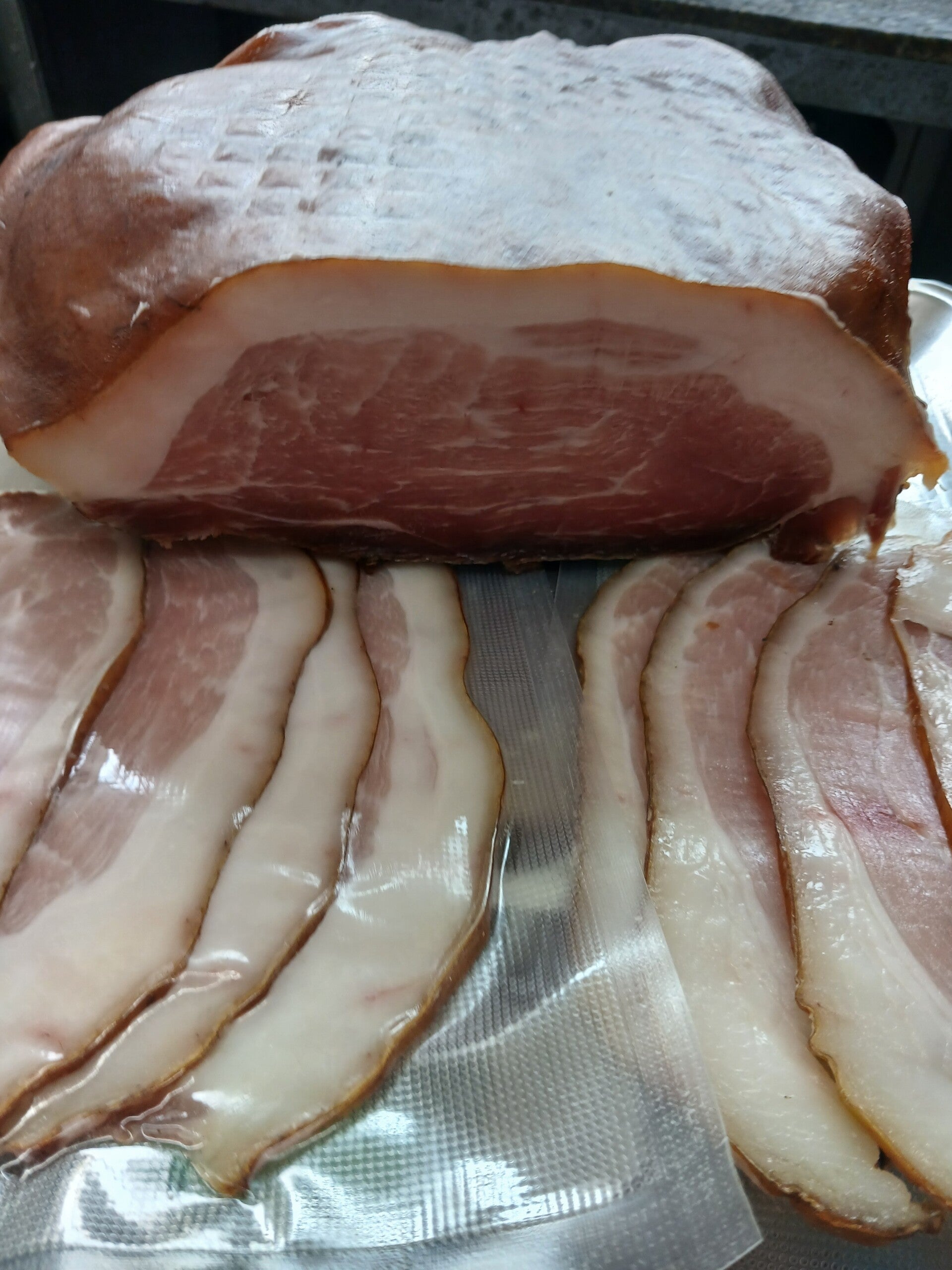 Schinken mit Speck Rand 150g