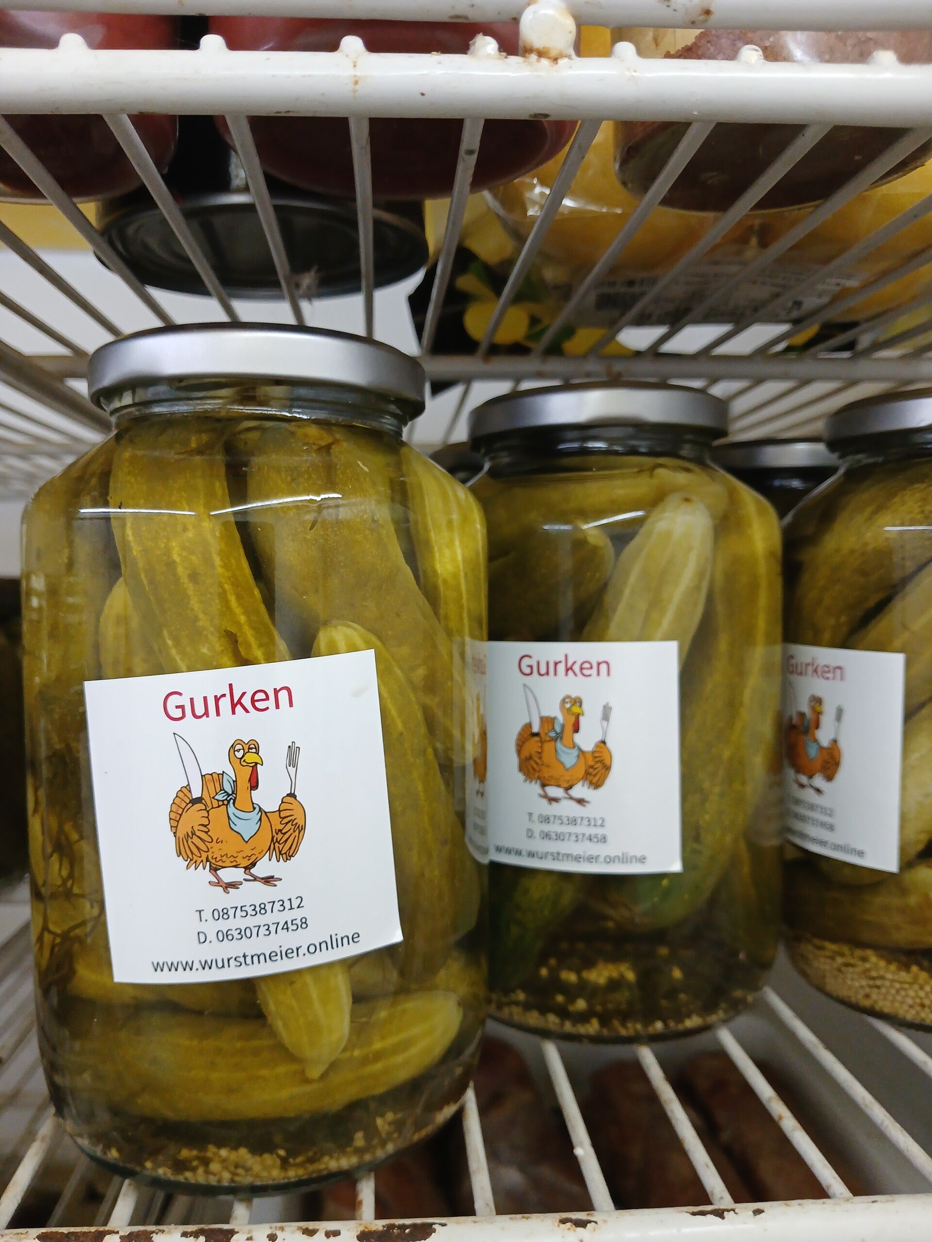 Gurken 720 ml 350g Essig Dill