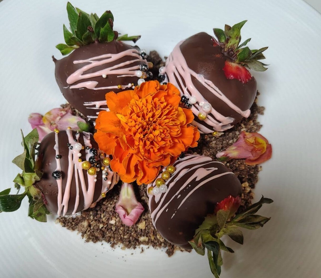 CHOCOLATE covered fruit