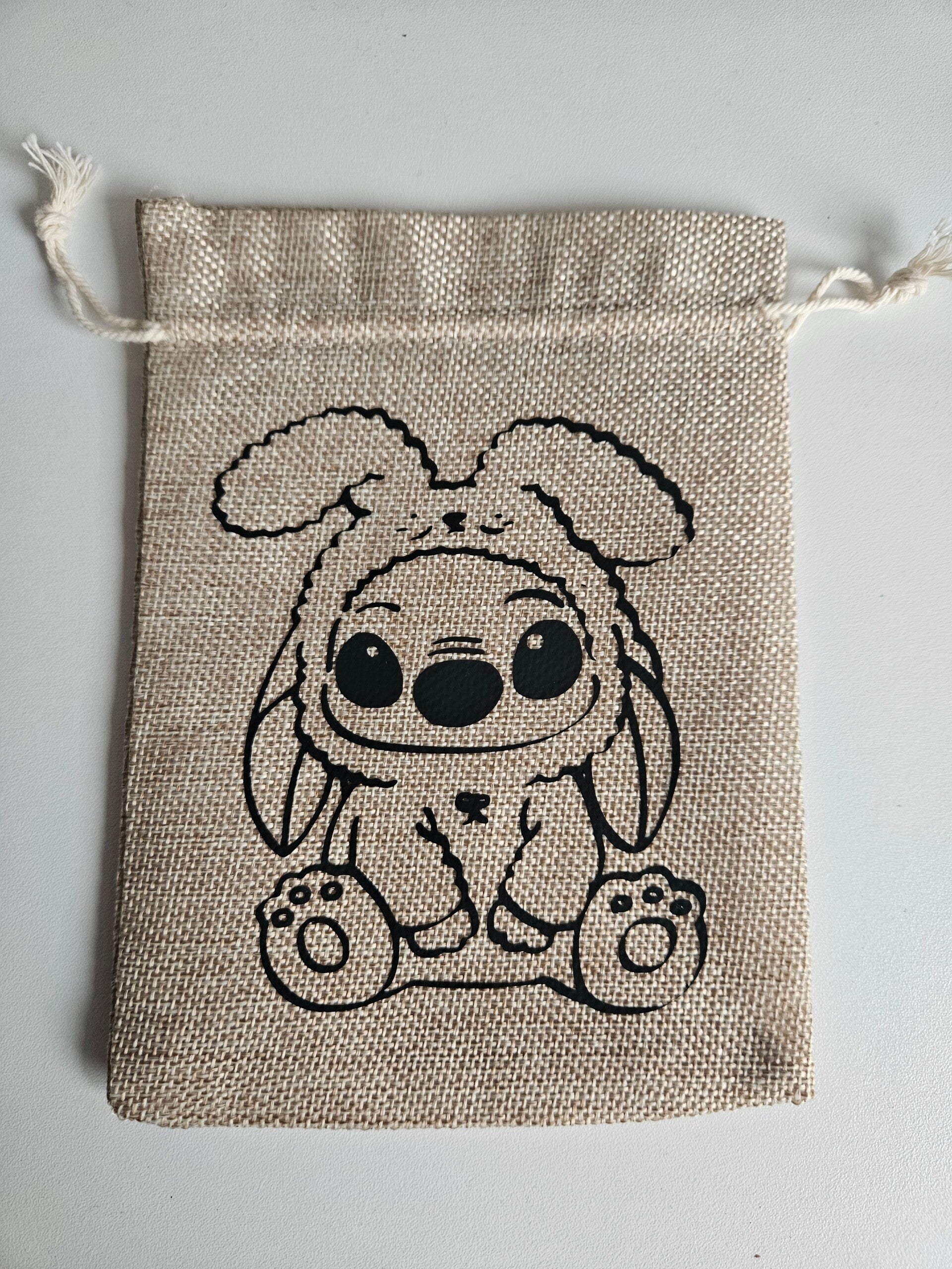 Paaszakje met Stitch Paashaas