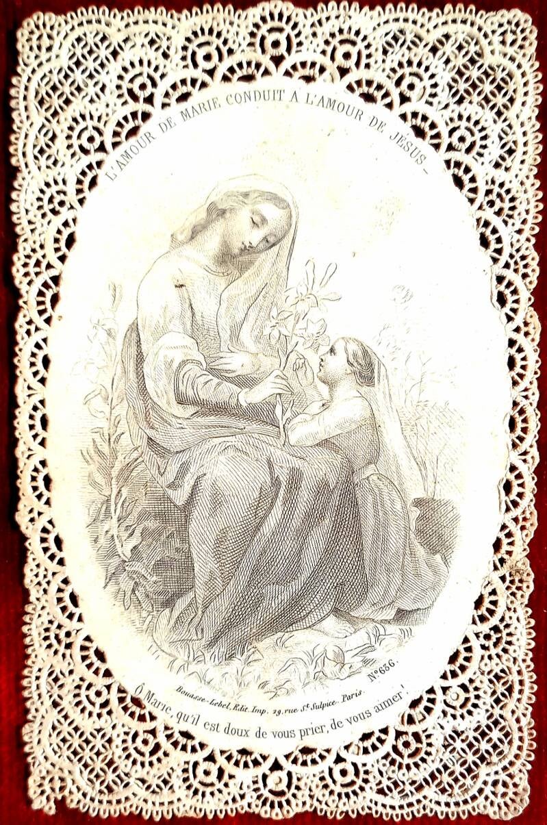 Canivet. O Marie qu'il est doux de vous aimer.  Réf 50